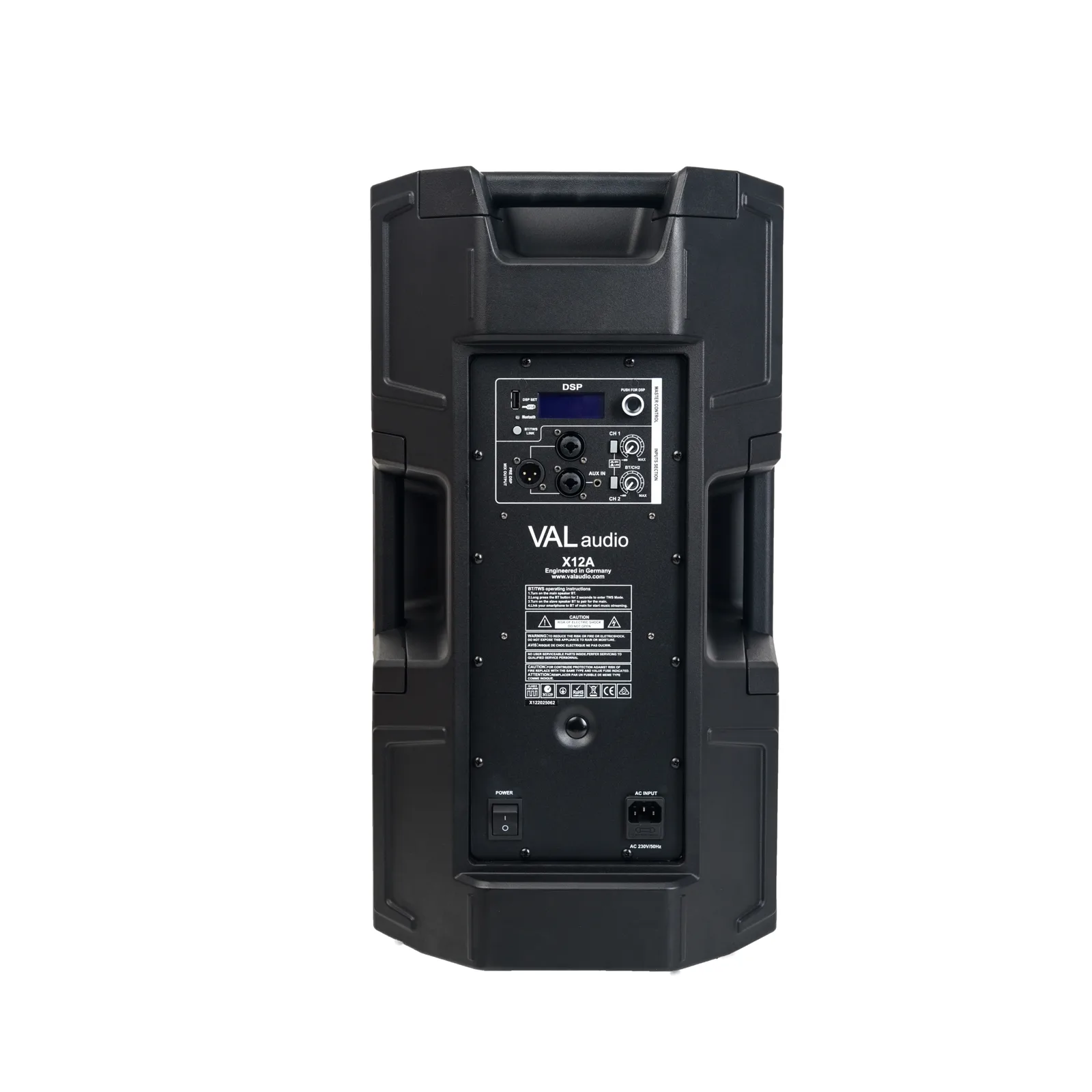 Val Audio x12A — alternate angle